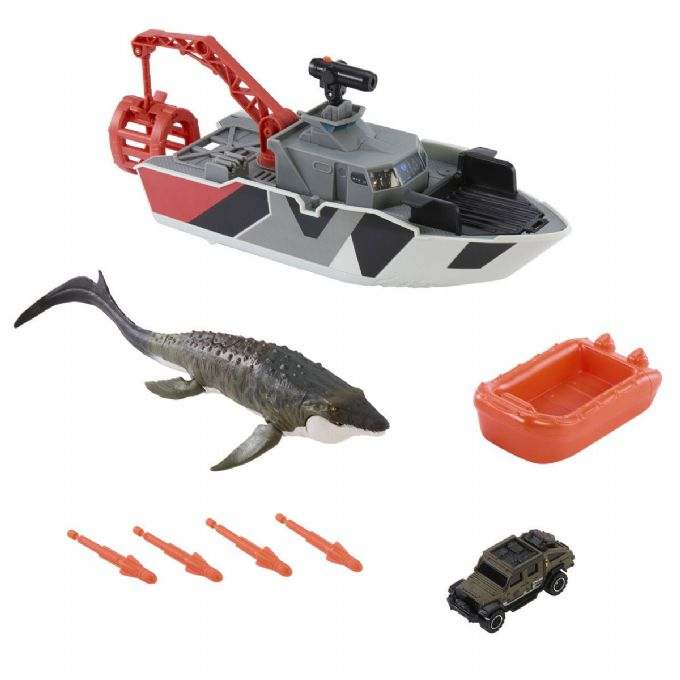 Jurassic World Rebirth Mosasaurus Boat version 1