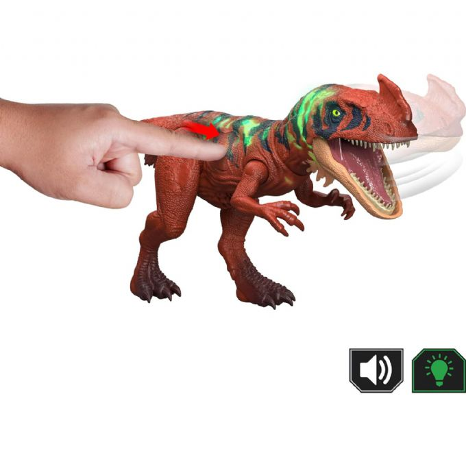 Jurassic World Wild Roar Afrovenator version 3