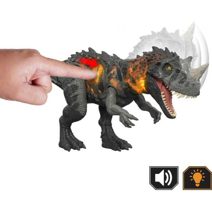 Jurassic World Wild Roar Ceratosaurus version 3