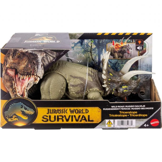 Jurassic World Wild Roar Triceratops version 2