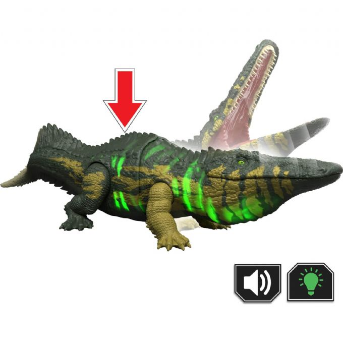 Jurassic World Wild Roar Stomatosuchus version 3