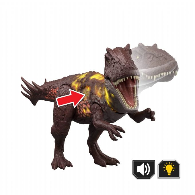 Jurassic World Wild Roar Metricanthosaurus version 3