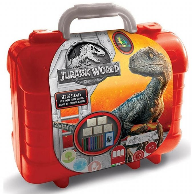 Jurassic World Paint and Stamp Set version 1