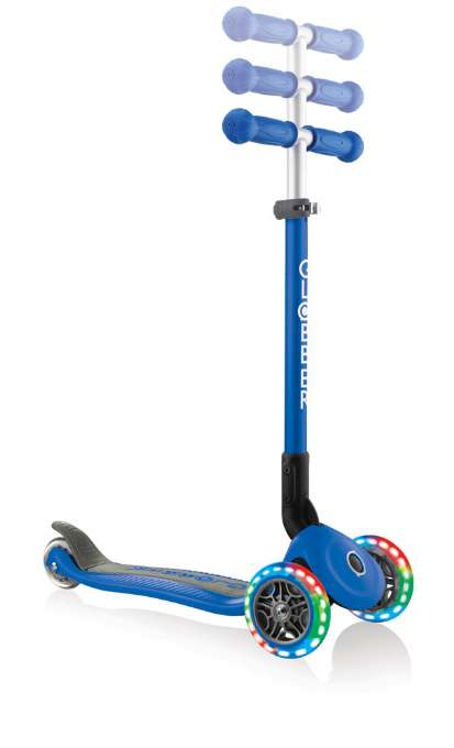 Globber Primo taitettava skootteri sininen version 3