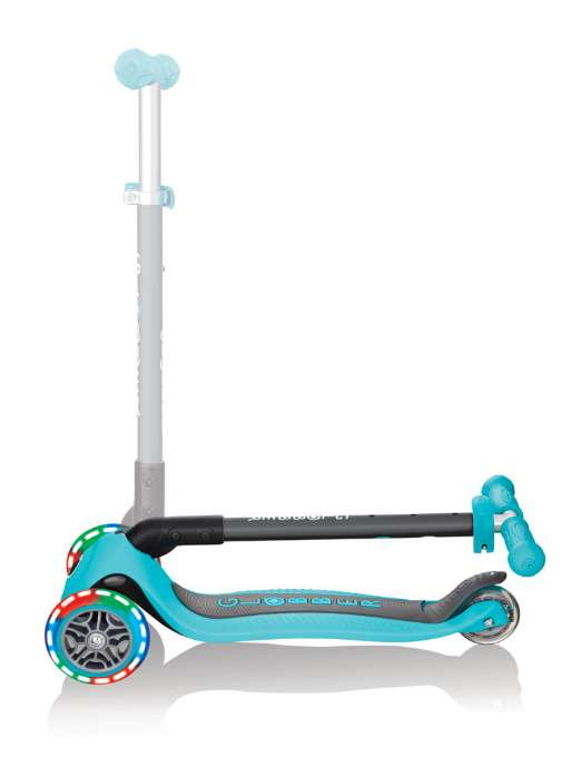 Globber Primo taitettava skootteri sinivihre version 4