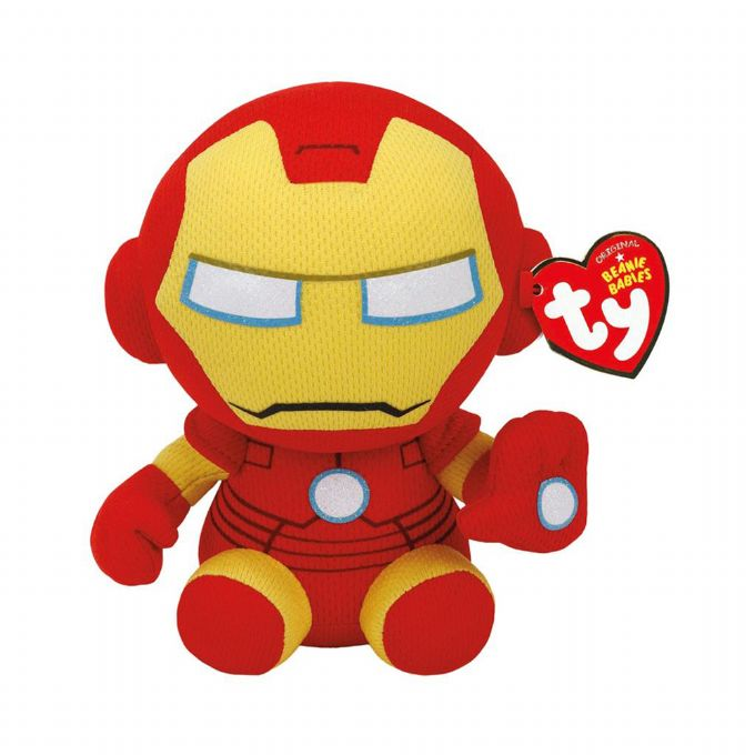 TY Iron Man Teddybr 15 cm version 1