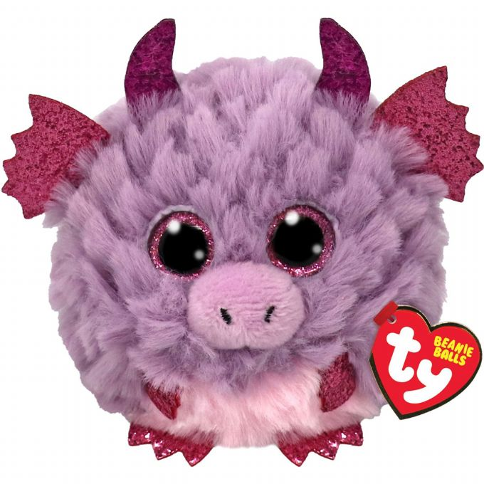 TY Beanie Balls Spark Dragon 7 cm