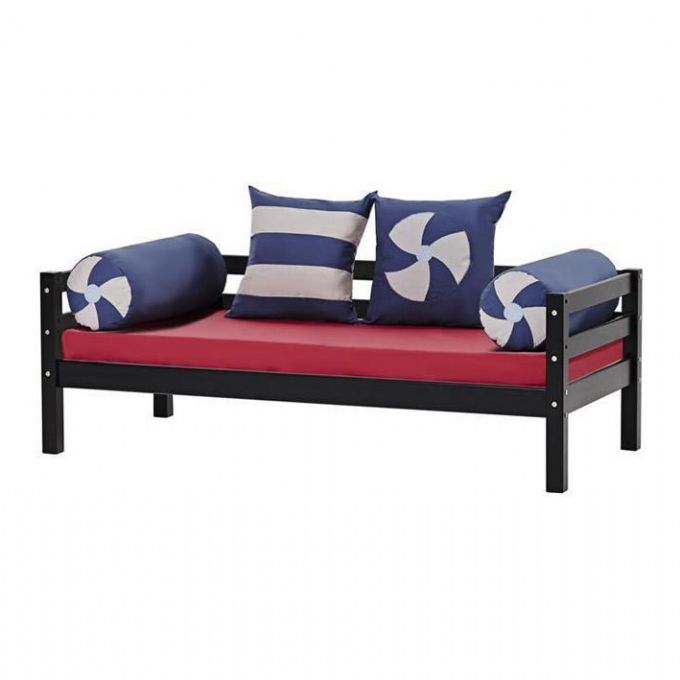 Basic Sofa bed 70X160, black version 1