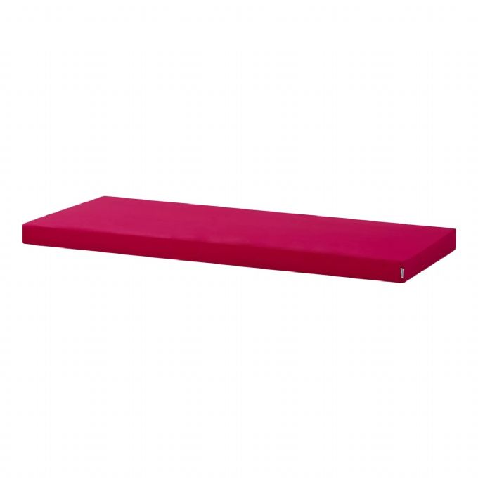 Foam mattress with pink cover, 190x9x70 cm version 1