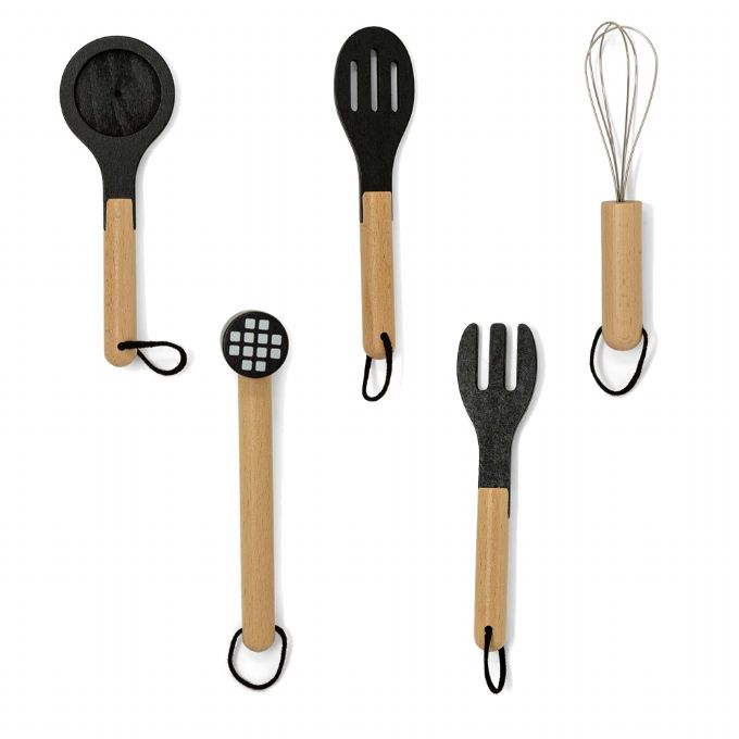 Kitchen set with 5 utensils version 1