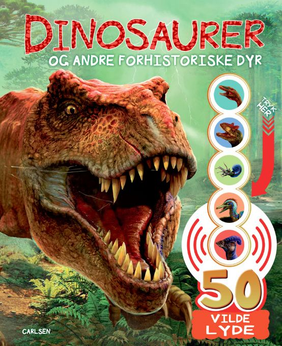 Dinosaurer + forhistoriske dyr med lyde version 1