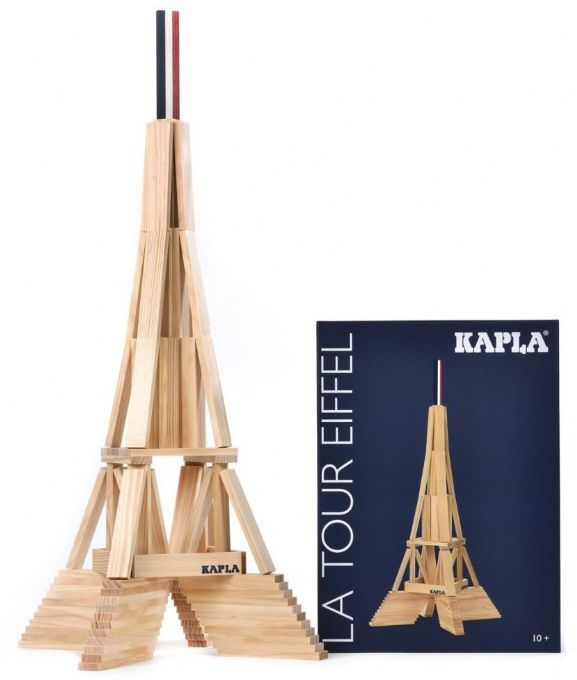 KAPLA buchstabiert Eiffelturm version 3