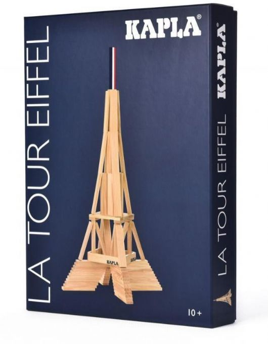 KAPLA buchstabiert Eiffelturm version 1