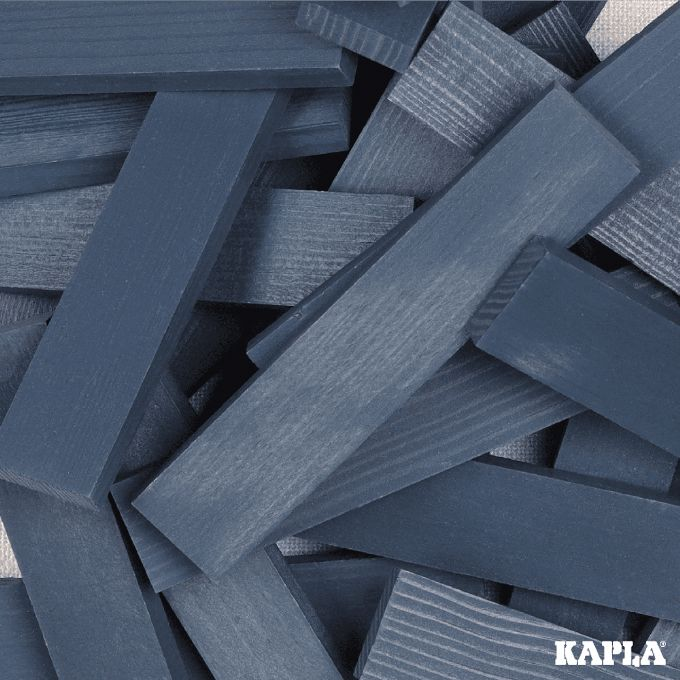 KAPLA Sticks Dark blue 40 pcs version 4