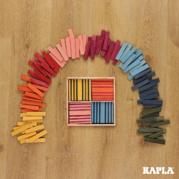 KAPLA Wands 8 colours, 100 pcs version 3