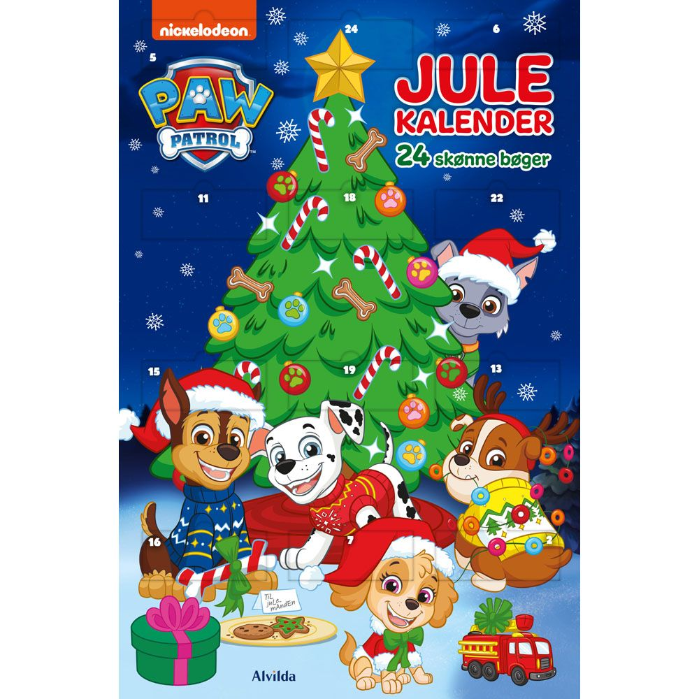 Paw Patrol Julekalender - 24 Historiebøg