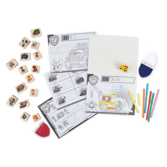 Paw Patrol Wooden Stamps Activity Set version 4
