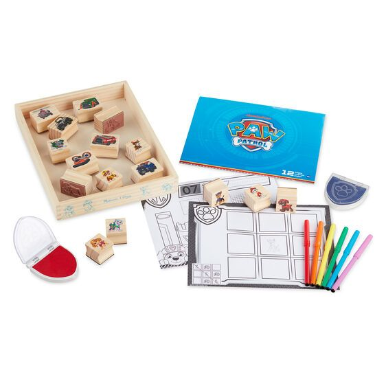 Paw Patrol Wooden Stamps Activity Set version 6