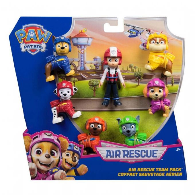 Paw Patrol Air Rescue Figurs�t 7 stk version 2