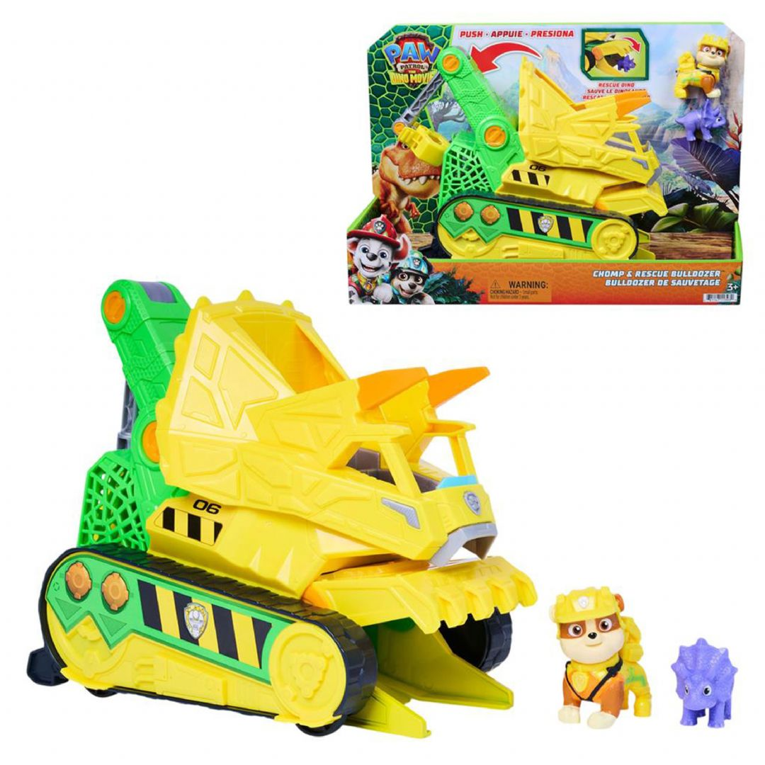 Paw Patrol Dino Movie Rubble Redningsbil