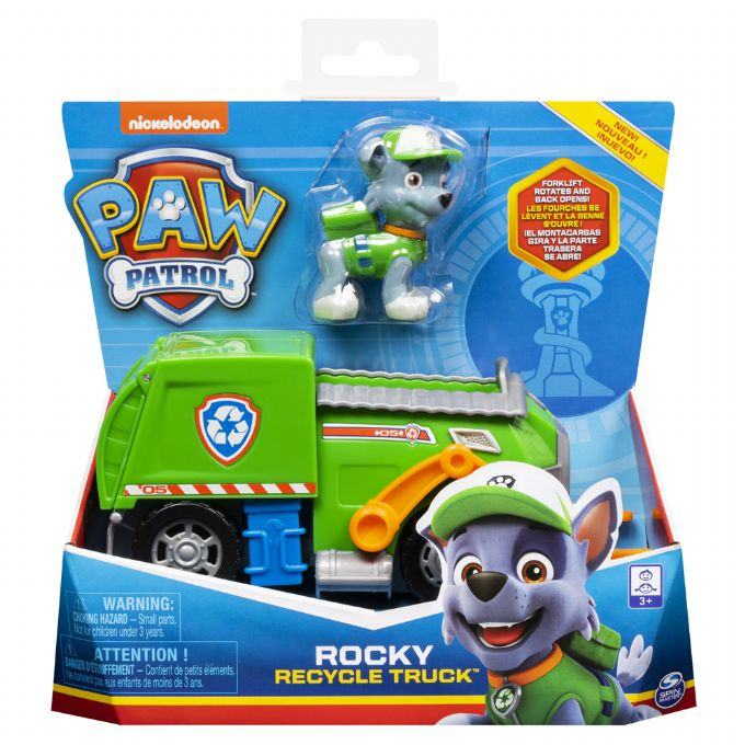 Paw Patrol Rocky med recycling truck version 2