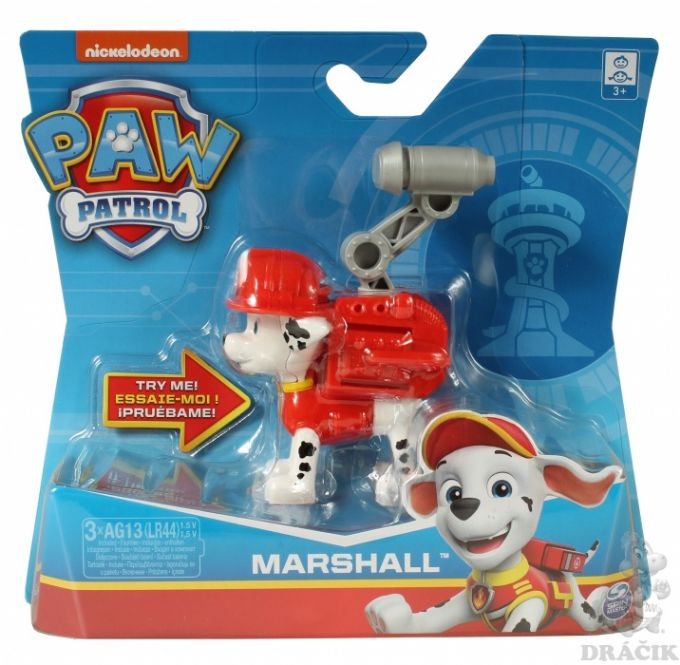 Paw Patrol figur med lyd Marshall  version 2