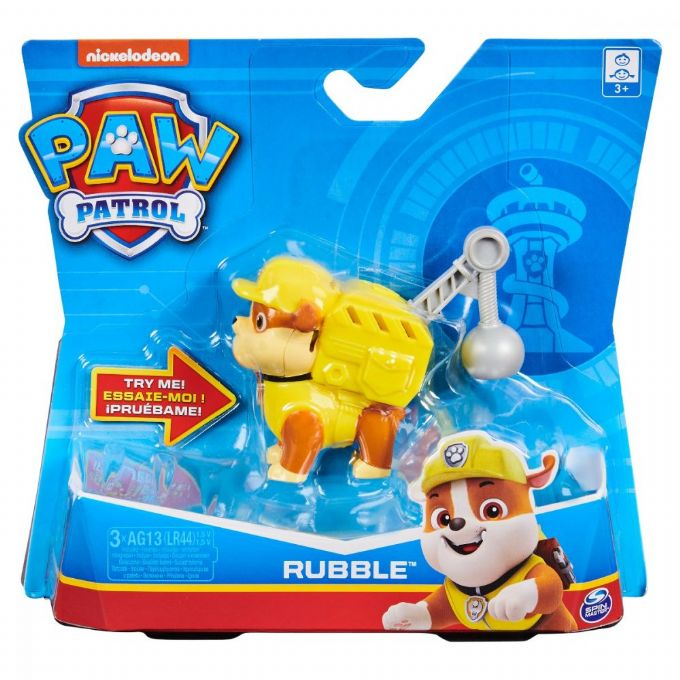 Paw Patrol figur med lyd, Rubble version 2