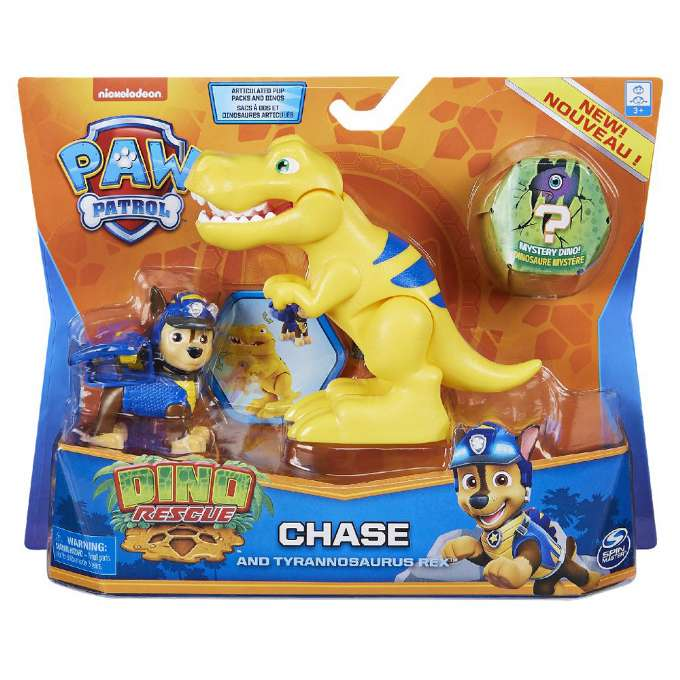 Paw Patrol Dino, Chase och Rex version 2