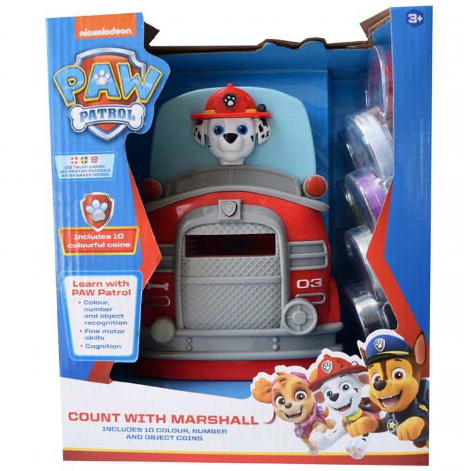 Paw Patrol Count with Marshall version 2
