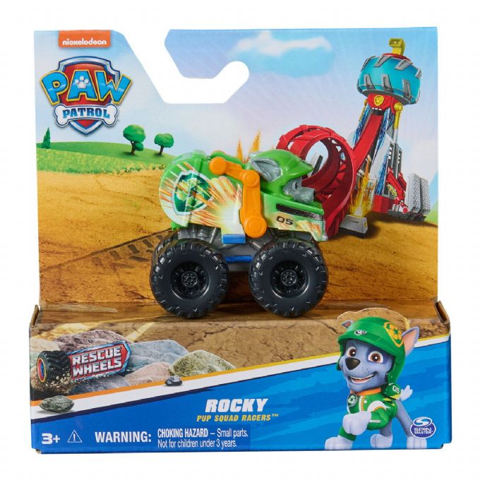 Paw Patrol Pup Squad Racer Rocky version 2