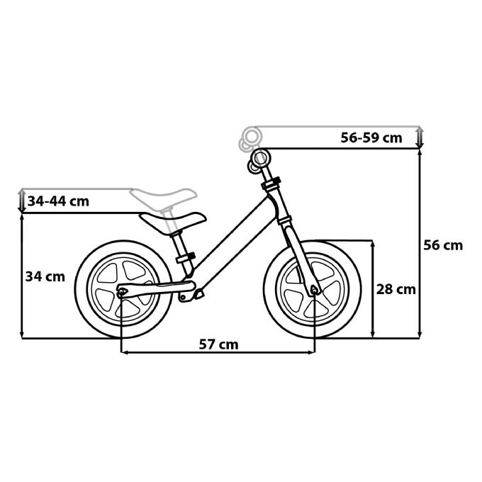 Paw Patrol pojkarnas balanscykel version 5