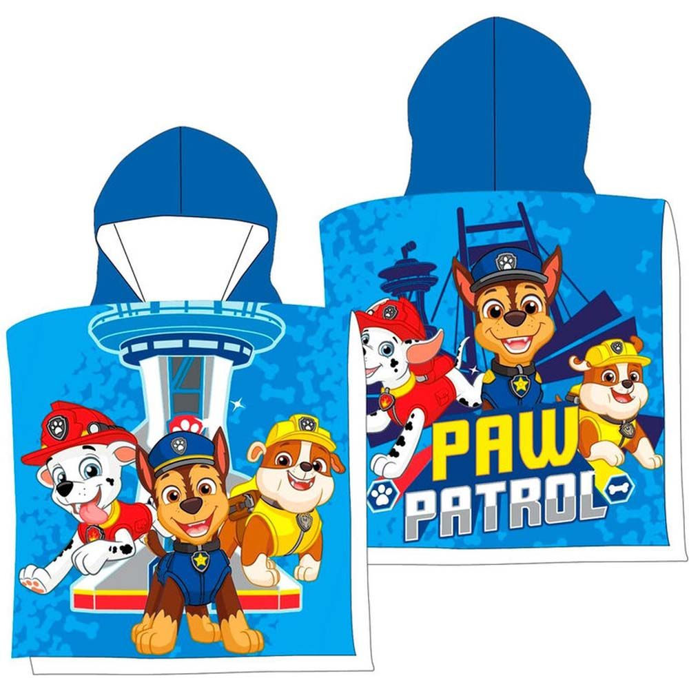 Paw Patrol Poncho 55x110cm