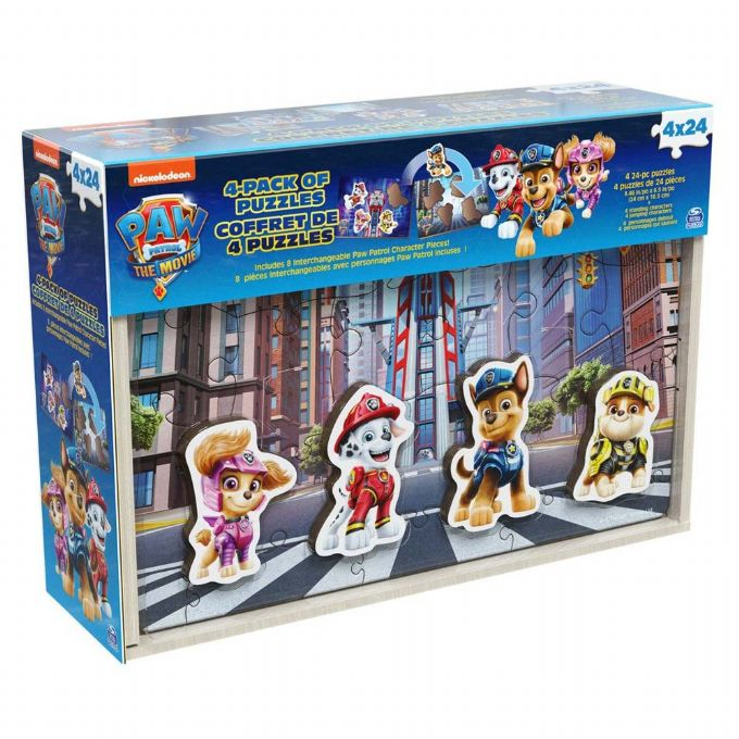 Paw Patrol The Movie Wooden Puzzle version 2