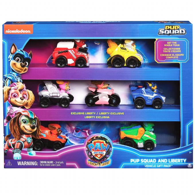 Paw Patrol The Movie Racers Gift Pack version 2