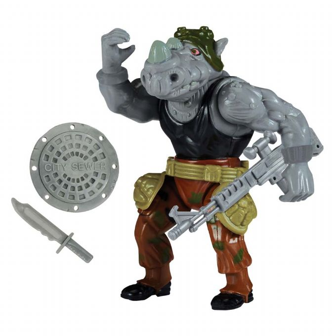 Turtles Rocksteady-Figur version 1