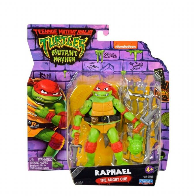 Turtles Mutant Mayhem Raphael Figure version 2