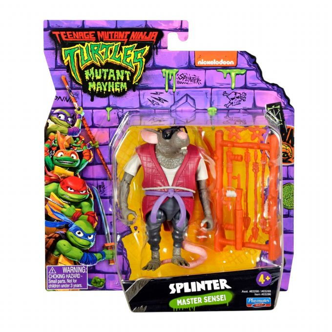 Turtles Mutant Mayhem Splinter Figur version 2