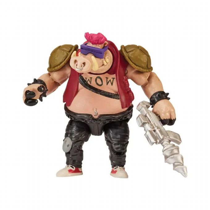 Turtles Mutant Mayhem Bebop-figur version 1