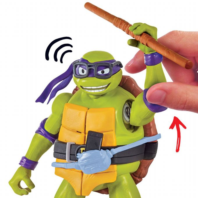 Kilpikonnat Elohahmo Ninja huutaa Donatelloa version 3