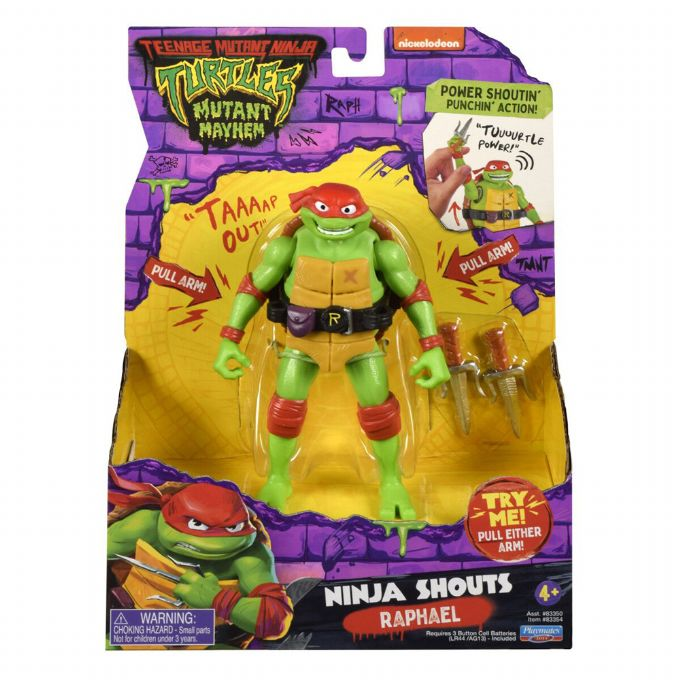 Turtles Movie Ninja Shouts Raphael version 2