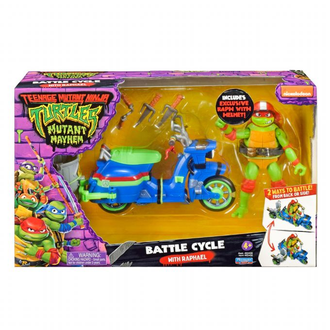 Kilpikonnat Battle Cycle Raphael version 2