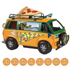 Kilpikonnat elohahmo Pizza Fire Van