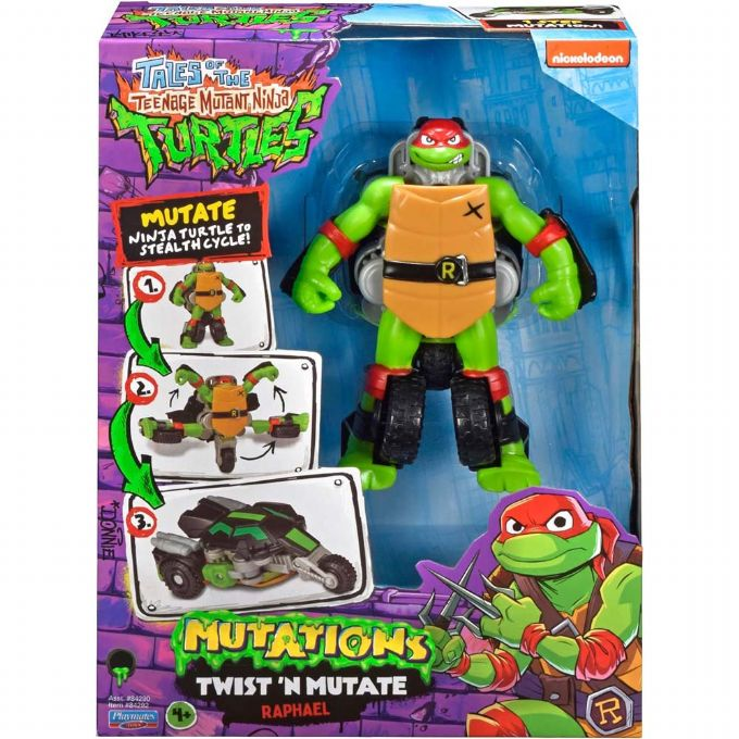 Turtles Twist N Mutate Raphael Figur version 2