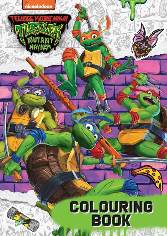 Teenage Mutant Ninja Turltles Tegnebog