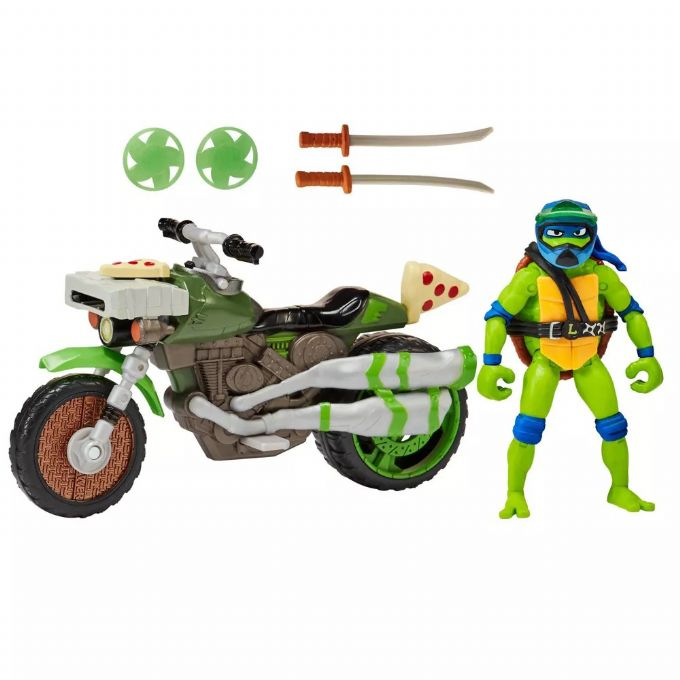 Turtles Battle Cycle Leonardo version 3