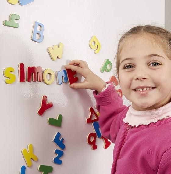 Magnetic Wooden Letters version 3