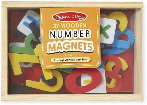 Magnetic Wooden Numbers version 2