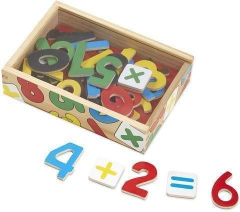 Magnetic Wooden Numbers version 1