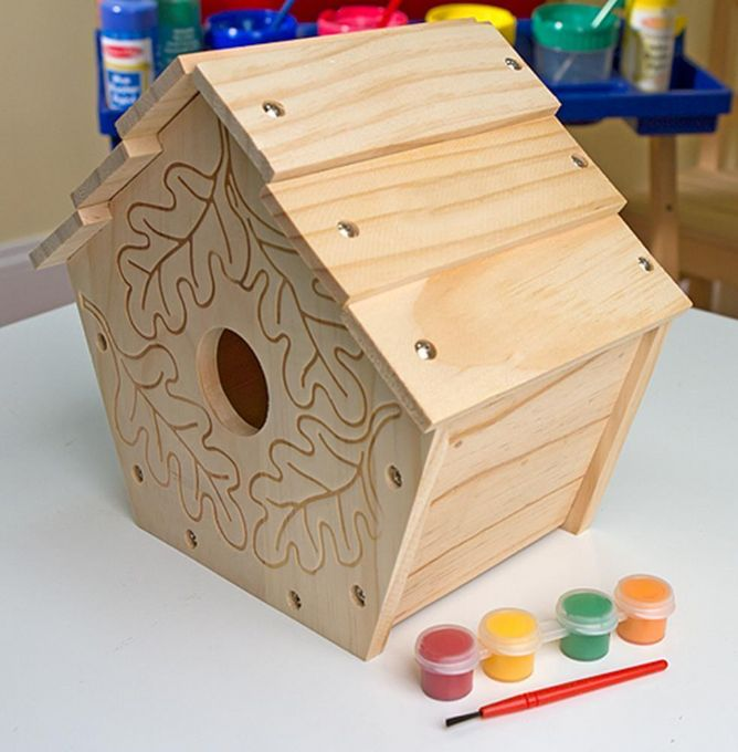 Build-Your-Own Wooden Birdhouse version 4