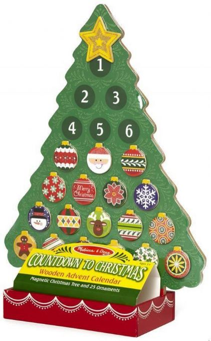 Countdown to Christmas Wooden Advent Calendar version 3